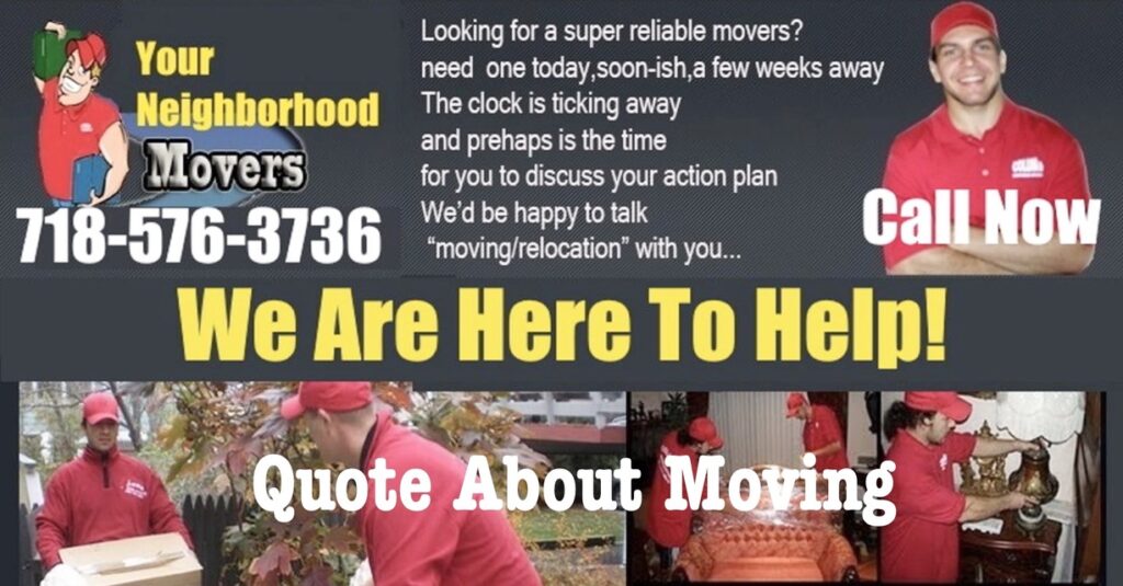 Fixed price quote Manhattan movers
